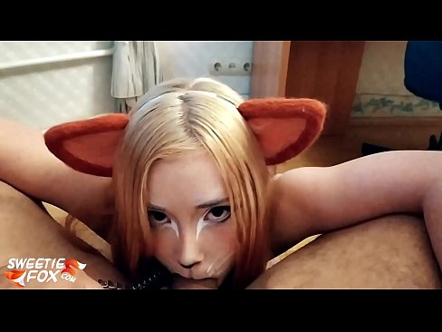 ❤️ Kitsune dîk û kum di devê xwe de dadiqurtîne ☑  Sex li ku.prendiporno.ru ☑